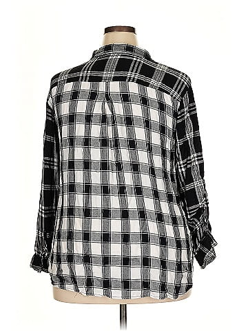 Rock & Republic 3/4 Sleeve Button-Down Shirt (view 2)