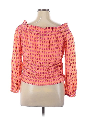 Wrangler Jeans Co 3/4 Sleeve Blouse (view 2)