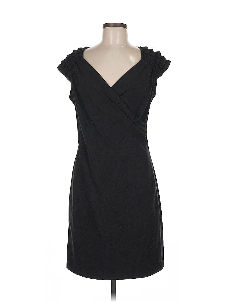 Pre-owned Emma & Michele Cocktail Dress In Black