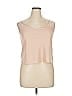 Jonathan Simkhai 100% Polyester Tan Sleeveless Top Size XL - photo 1