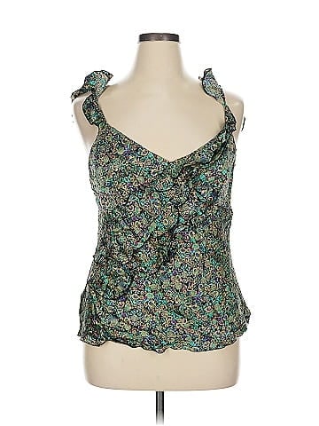 Dana Buchman Sleeveless Silk Top (view 1)