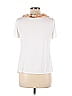 1' Classe Alviero Martini 100% Polyester Ivory White Short Sleeve Blouse Size EU 44 / US 14 - photo 2