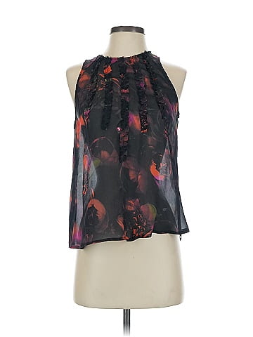 Calvin Rucker Sleeveless Silk Top (view 1)