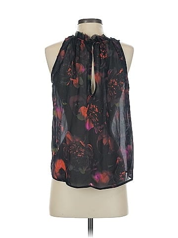 Calvin Rucker Sleeveless Silk Top (view 2)