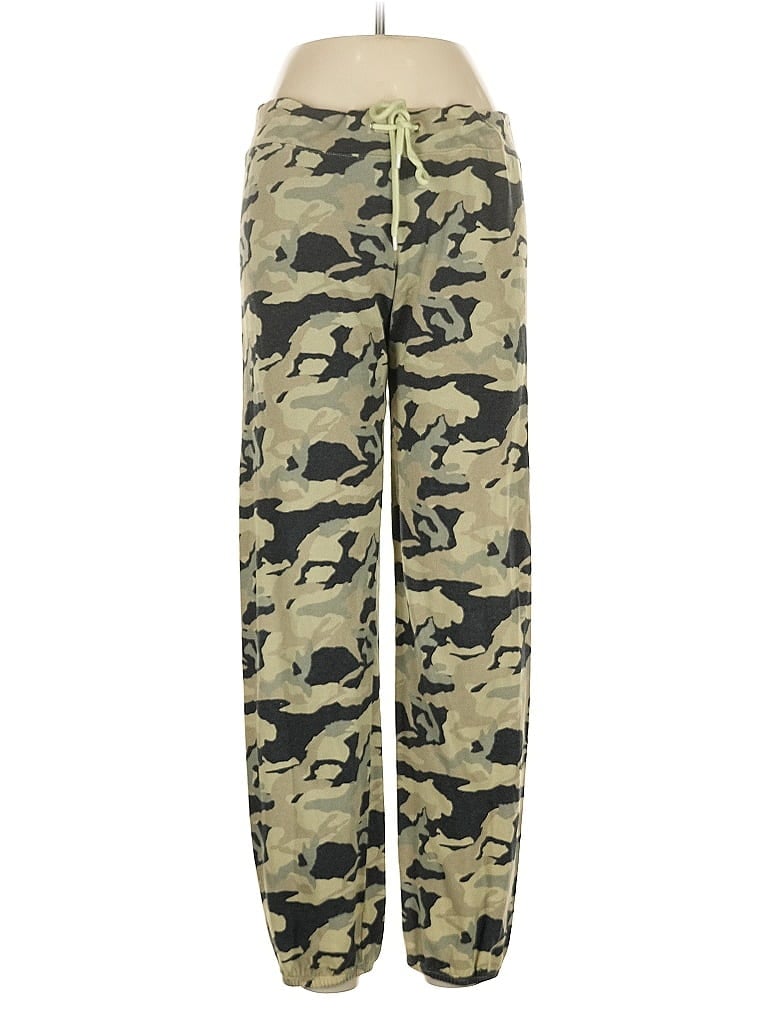 Pre-owned Monrow Casual Pants In Green