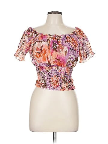 MISA Los Angeles Short Sleeve Blouse (view 1)
