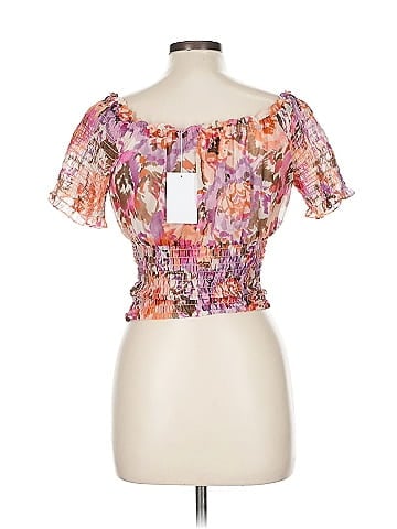 MISA Los Angeles Short Sleeve Blouse (view 2)