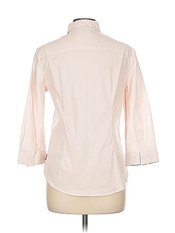 Burberry 3/4 Sleeve Button-Down Shirt (view 2)
