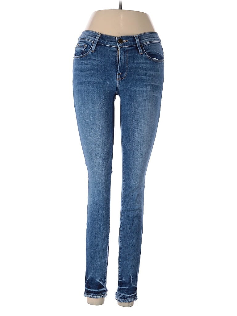 Pre-owned Frame Jeans In Blue