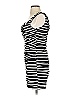 Express Stripes Black Cocktail Dress Size 2 - photo 5