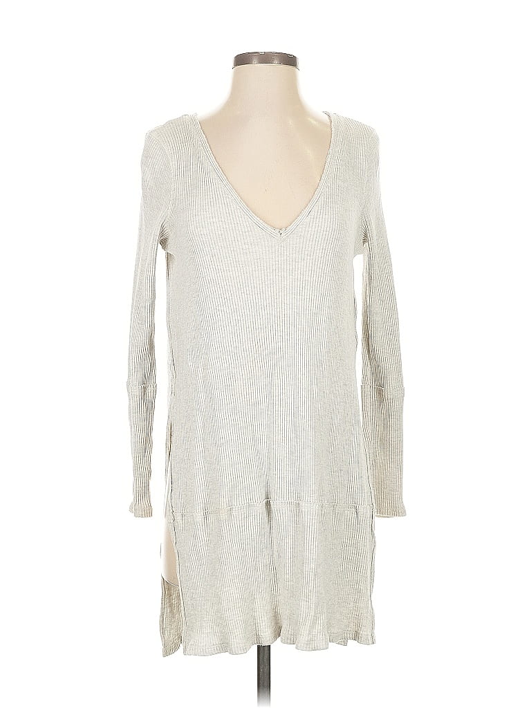 Pre-owned We The Free Casual Dress In Gray