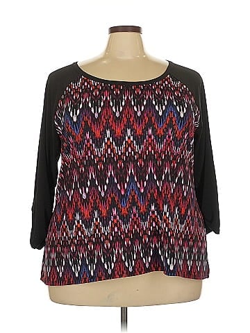 Double Click 3/4 Sleeve Top (view 1)