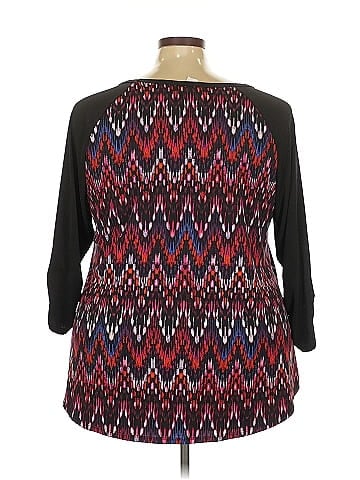 Double Click 3/4 Sleeve Top (view 2)