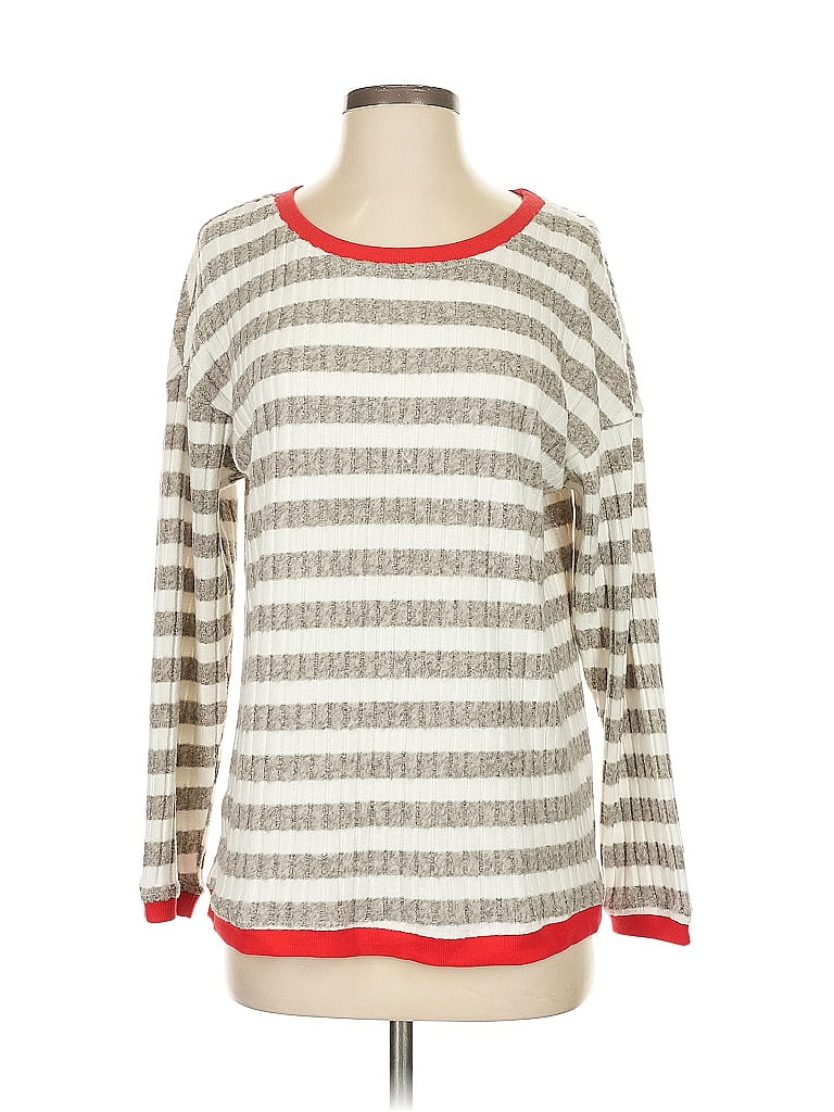 Pre-owned Assorted Brands Pullover Sweater In Gray