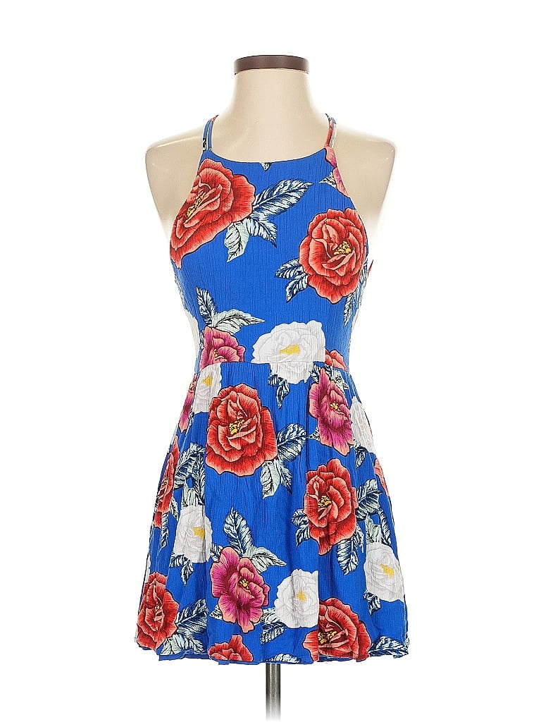 Click to view more detailed imagery on our partner's website Pre-owned Forever 21 Casual Dress In Blue