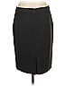 Chaus 100% Polyester Solid Black Formal Skirt Size 8 - photo 2
