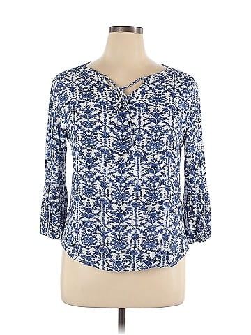 Fun2Fun 3/4 Sleeve Blouse (view 1)