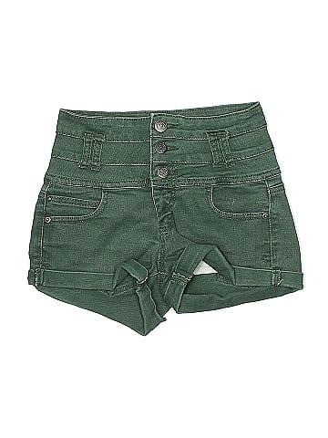 1st Kiss Denim Shorts (view 1)