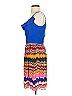 Sophia Eugene Color Block Blue Casual Dress Size 2 - photo 5