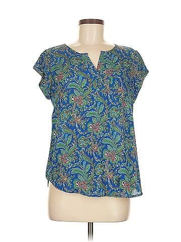 Anne Carson Short Sleeve Blouse (view 1)