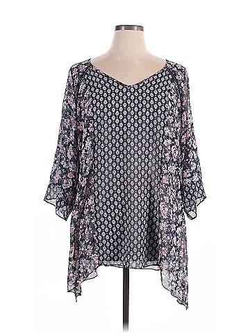 Jessica Simpson 3/4 Sleeve Blouse (view 1)