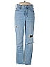 Madewell Hearts Blue Jeans Size 24 waist - photo 1