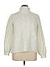 G by Giuliana Rancic Ivory Turtleneck Sweater Size XL - photo 1