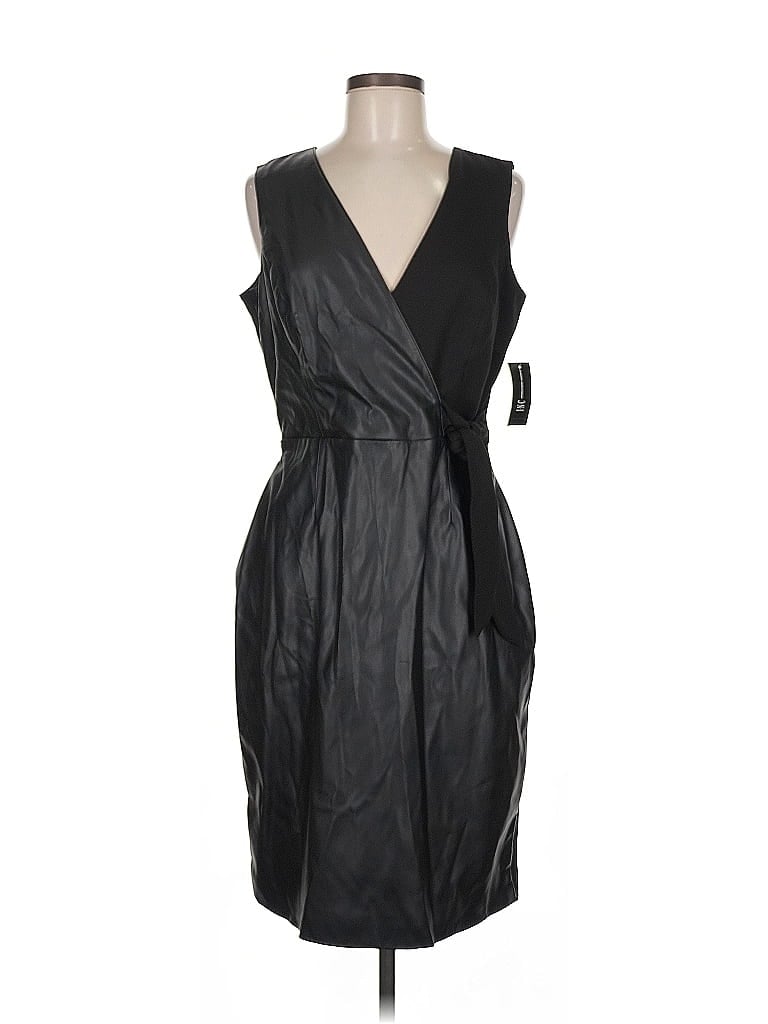 Pre-owned Inc International Concepts Cocktail Dress In Black