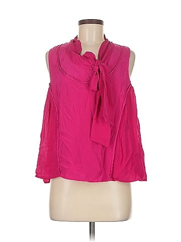 Central Park West Sleeveless Silk Top (view 1)