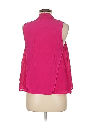 Central Park West Sleeveless Silk Top (view 2)
