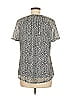 Lunya Silver Short Sleeve Blouse Size 6 - photo 2