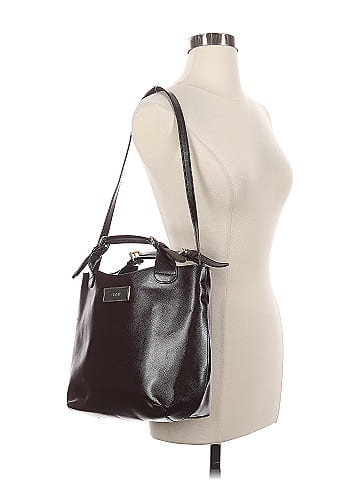 DKNY Leather Satchel (view 2)