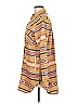 Tasha Polizzi Collection 100% Cotton Tan Long Sleeve Blouse Size M - photo 5