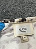 ECI Animal Print White Silver Cardigan Size XL - photo 3