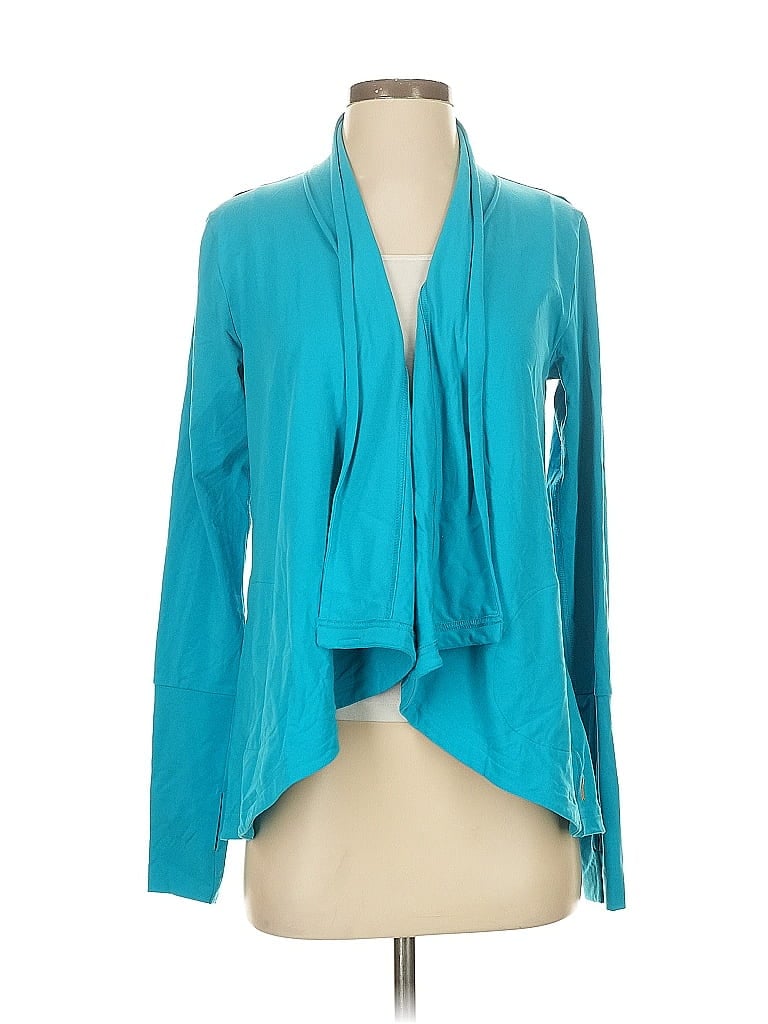 Pre-owned Lucy Cardigan Sweater In Blue