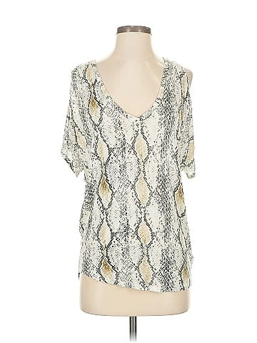 Express One Eleven Short Sleeve Blouse (view 1)