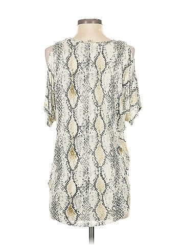 Express One Eleven Short Sleeve Blouse (view 2)