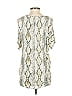 Express One Eleven Ivory Short Sleeve Blouse Size XS - photo 2