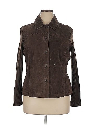 AMI Leather Jacket (view 1)