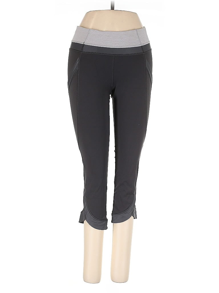 Pre-owned Lululemon Athletica Active Pants In Gray