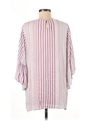 Easel 3/4 Sleeve Blouse (view 2)
