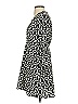 MNG Graphic Black Casual Dress Size 2 - photo 5