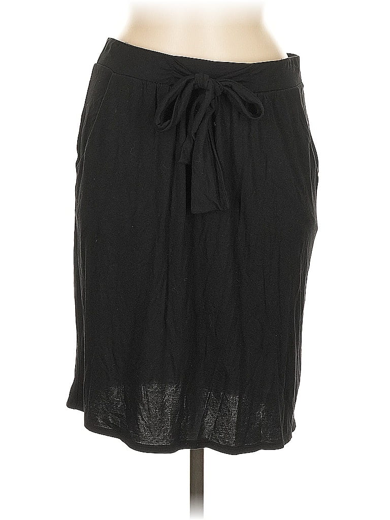 Pre-owned Ann Taylor Loft Casual Skirt In Black