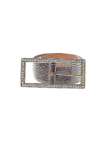 Cobalt Leather Belt (view 1)