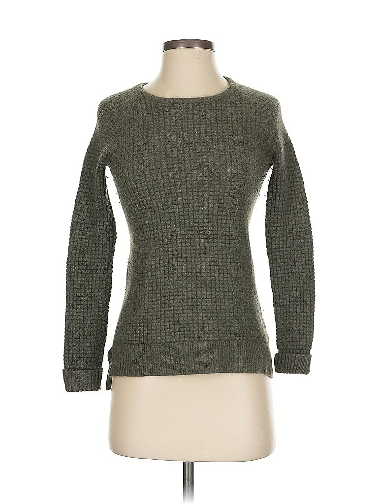 Pre-owned Athleta Cashmere Pullover Sweater In Gray