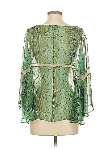 Elizabeth and James 3/4 Sleeve Silk Top (view 2)