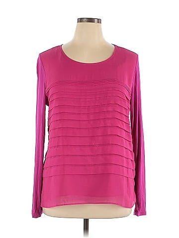 Dana Buchman Long Sleeve Top (view 1)