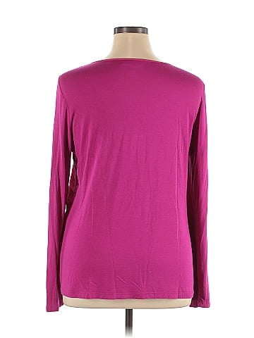 Dana Buchman Long Sleeve Top (view 2)