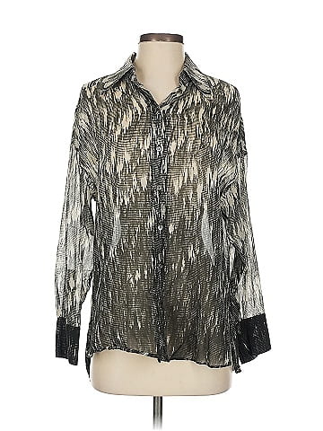 Massimo Dutti Long Sleeve Blouse (view 1)