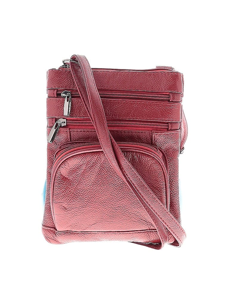 Pre-owned Unbranded Crossbody Bag In Red